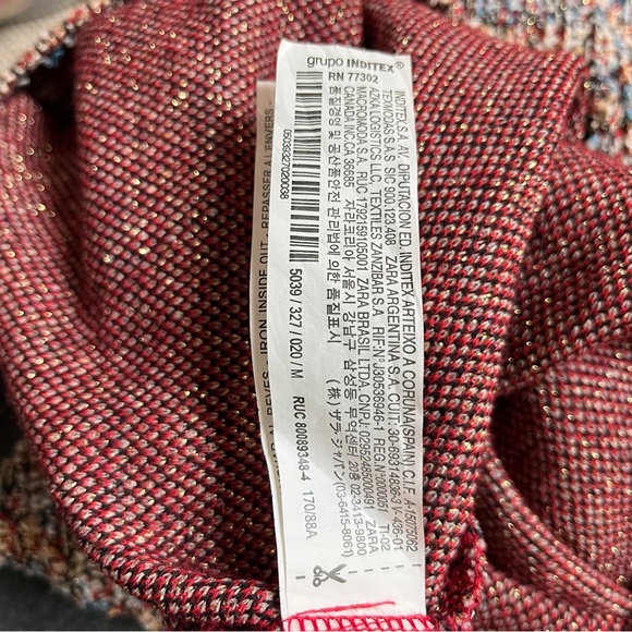 Zara straight shift dress with pearl neckline - Picture 5 of 7